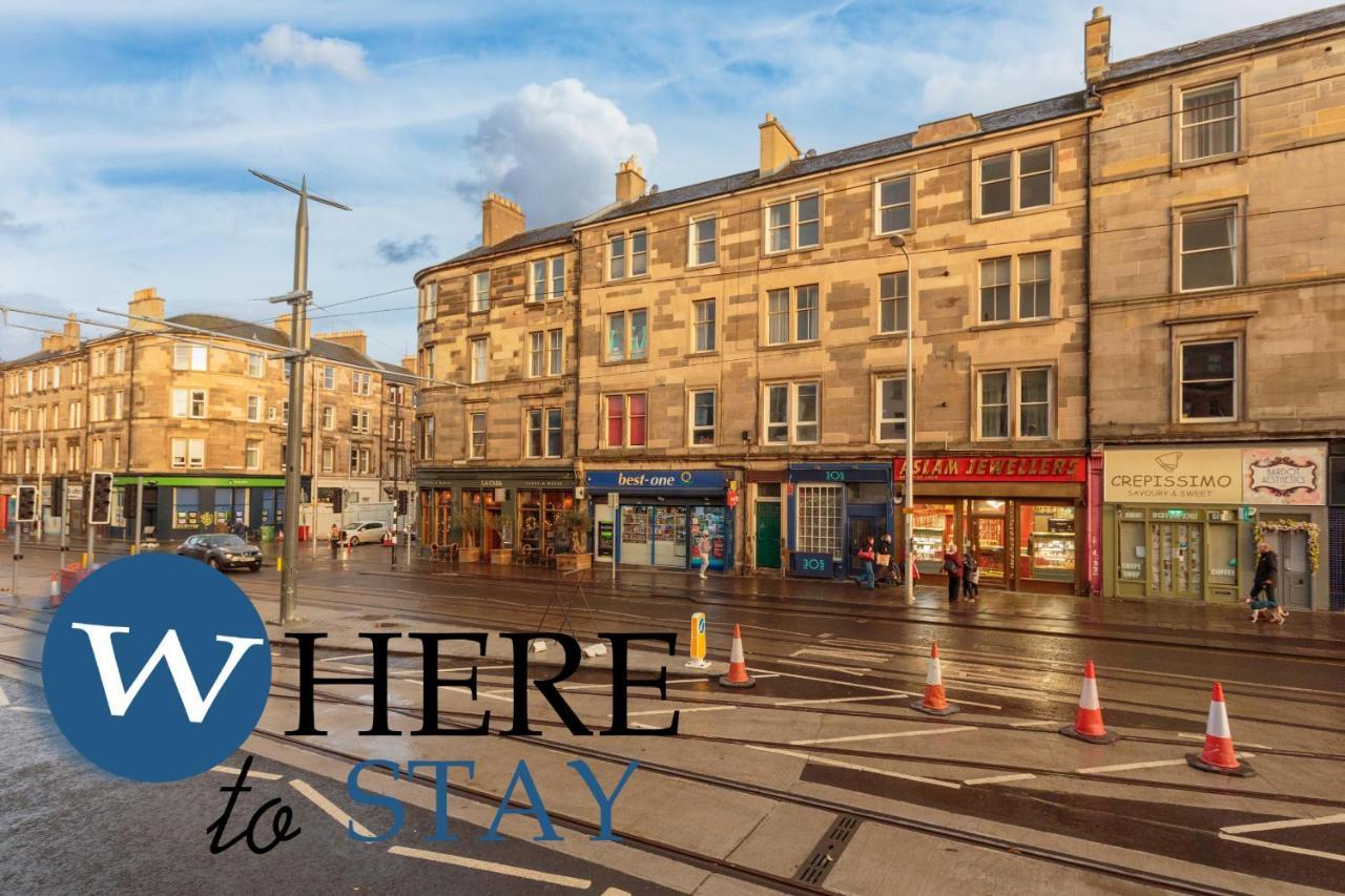 Delightful 2 Bedroom Apartment In Leith Единбург Екстер'єр фото